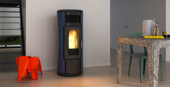 ΣΟΜΠΑ PELLET ΑΕΡΟΘΕΡΜΗ INFINITY PLUS 11 BLACK RAVELLI